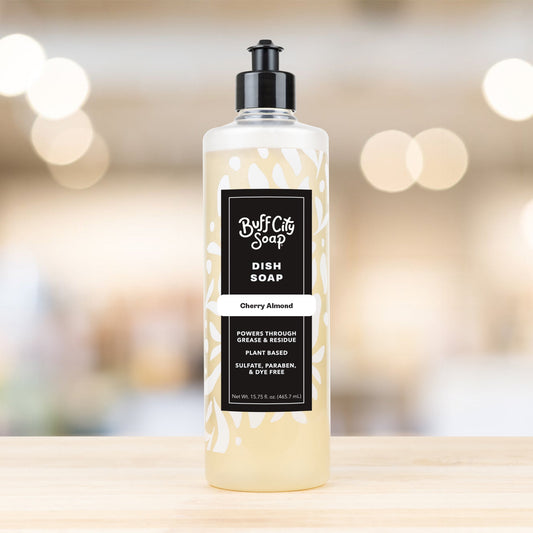Cherry Almond Dish Soap by Buff City Soap Supply, LLC
